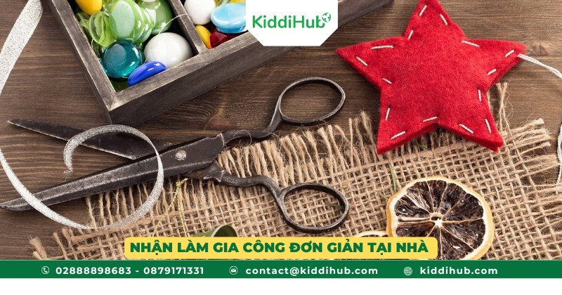 Nhận làm gia công đơn giản tại nhà – Việc làm nhẹ nhàng, phù hợp với nhiều học sinh