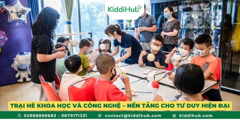 Trại hè khoa học và công nghệ – Nền tảng cho tư duy hiện đại