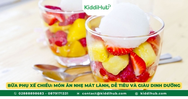 Bữa phụ xế chiều: Món ăn nhẹ mát lành, dễ tiêu và giàu dinh dưỡng