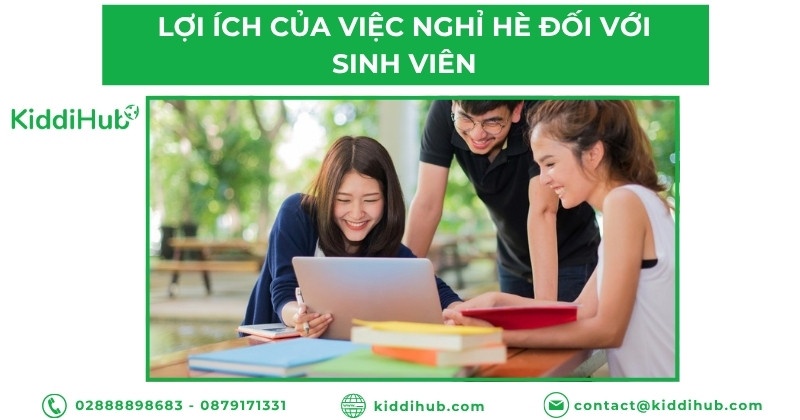 Lợi ích của việc nghỉ hè đối với sinh viên