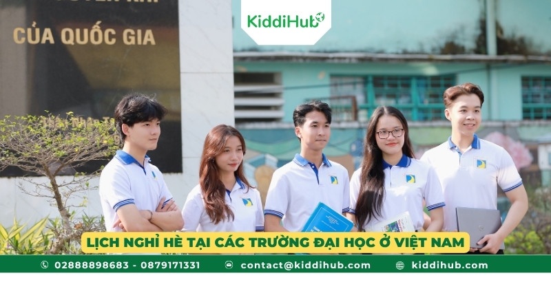 Lịch nghỉ hè tại các trường đại học ở Việt Nam