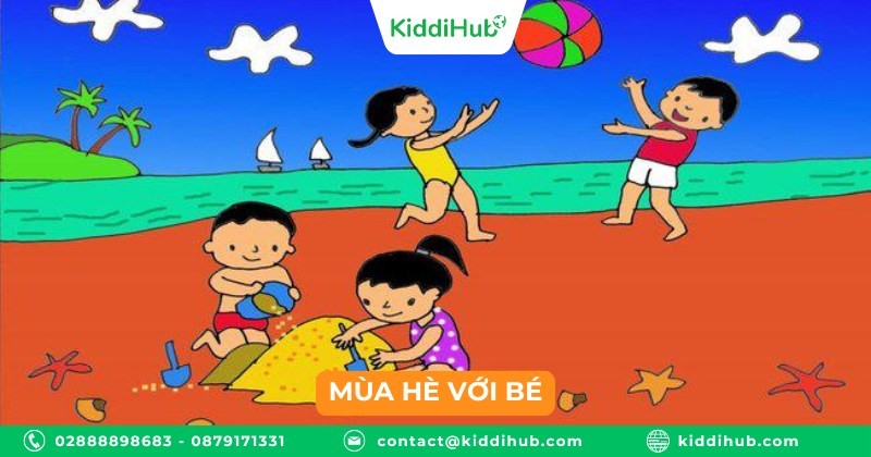 Mùa hè với bé
