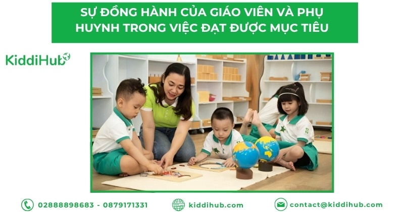 Sự đồng hành của giáo viên và phụ huynh trong việc đạt được mục tiêu