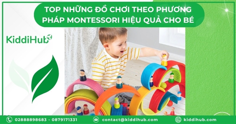 Top những đồ chơi theo phương pháp Montessori hiệu quả cho bé
