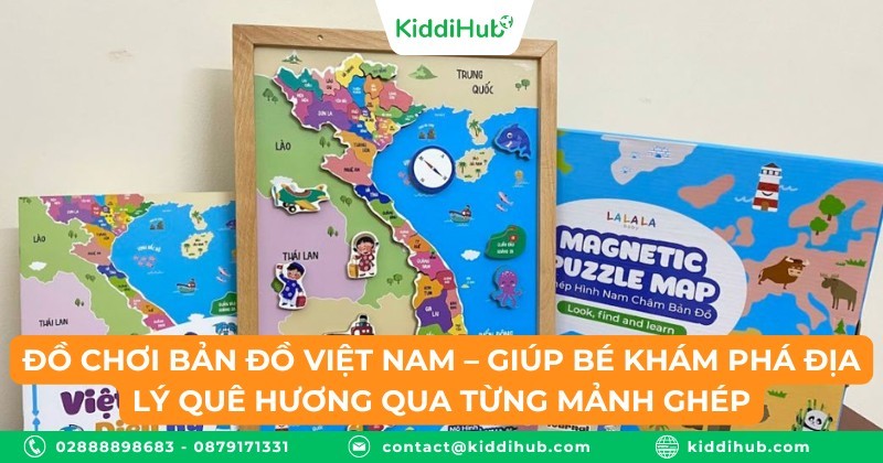 Đồ chơi bản đồ Việt Nam