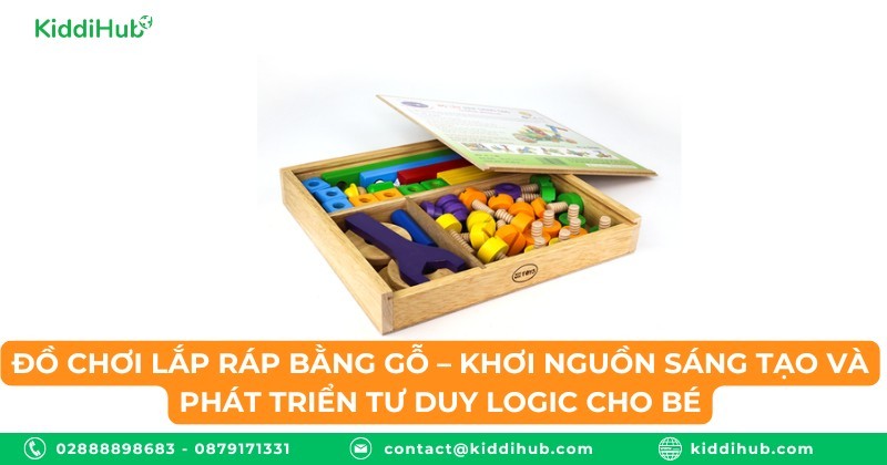 Đồ chơi lắp ráp bằng gỗ