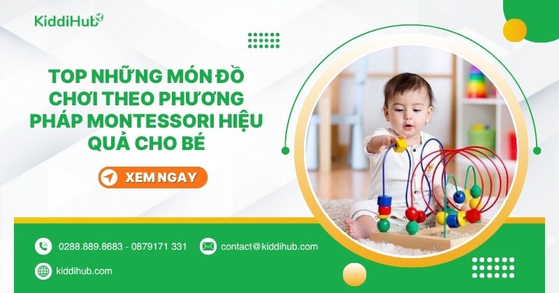 Đồ chơi theo phương pháp Montessori dành cho trẻ