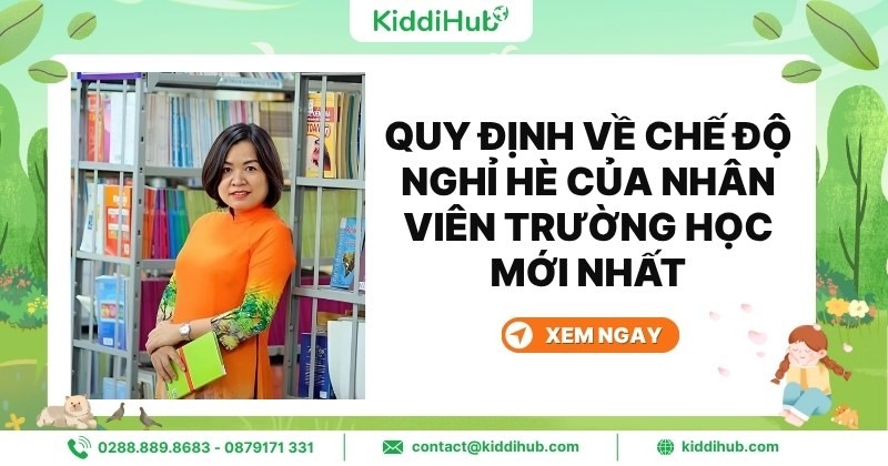 Nhân viên trường học có được nghỉ hè không?