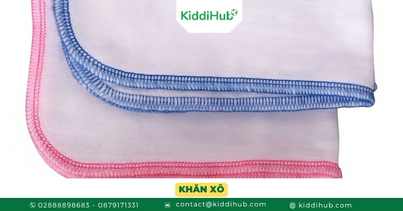 Khăn xô – nhẹ nhàng, thích hợp với thời tiết oi bức