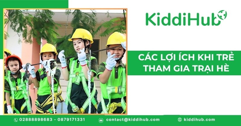 Các lợi ích khi trẻ tham gia trại hè