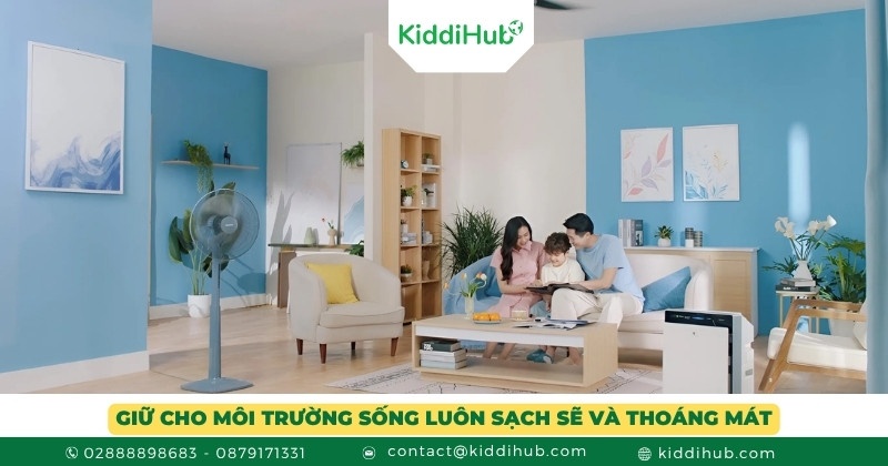 Giữ cho môi trường sống luôn sạch sẽ và thoáng mát