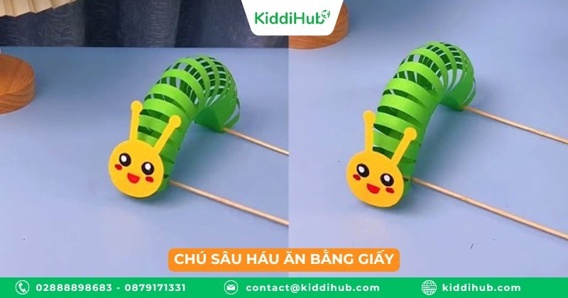 Chú sâu háu ăn bằng giấy