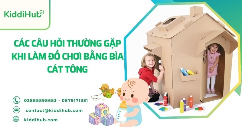 Các câu hỏi thường gặp khi làm đồ chơi bằng bìa cát tông