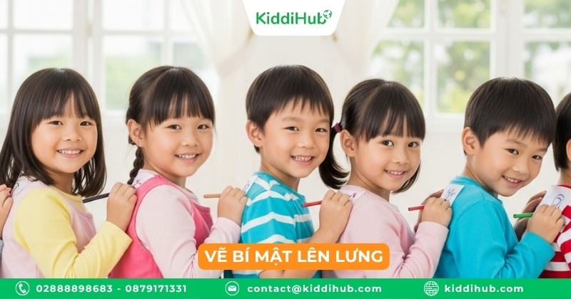 Vẽ bí mật lên lưng