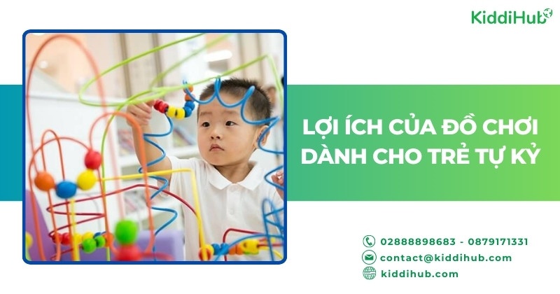 Lợi ích của đồ chơi dành cho trẻ tự kỷ