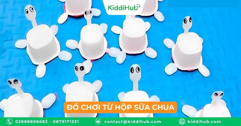 Đồ chơi từ hộp sữa chua