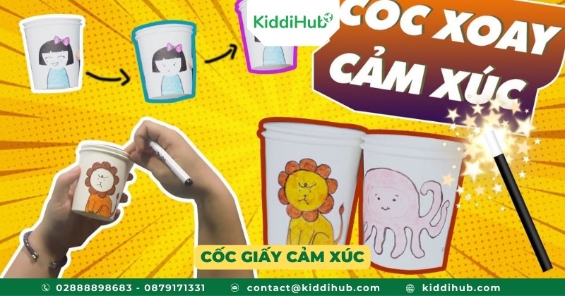 Cốc giấy cảm xúc