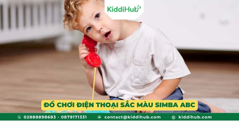 Đồ chơi điện thoại sắc màu Simba ABC