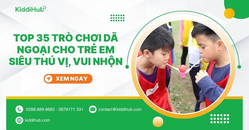 Top 35 trò chơi dã ngoại cho trẻ em siêu thú vị, vui nhộn