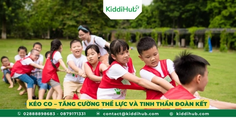 Kéo co – Tăng cường thể lực và tinh thần đoàn kết