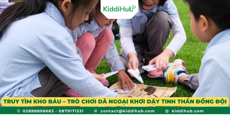 Truy tìm kho báu – Trò chơi dã ngoại khơi dậy trí tò mò và tinh thần đồng đội