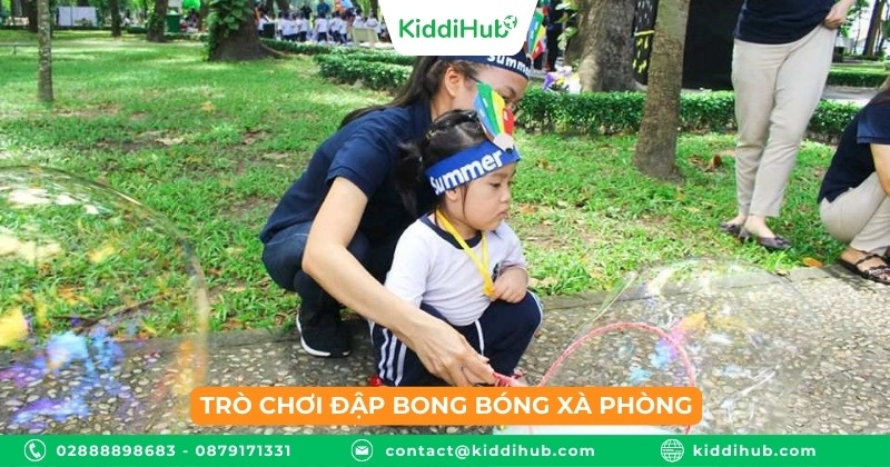 Trò chơi đập bong bóng xà phòng