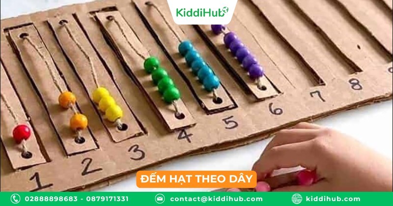 Đếm hạt theo dây