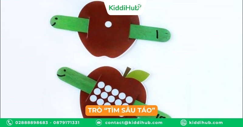 Trò “Tìm sâu táo”