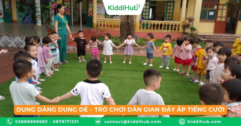 Dung dăng dung dẻ – Trò chơi dân gian đầy ắp tiếng cười