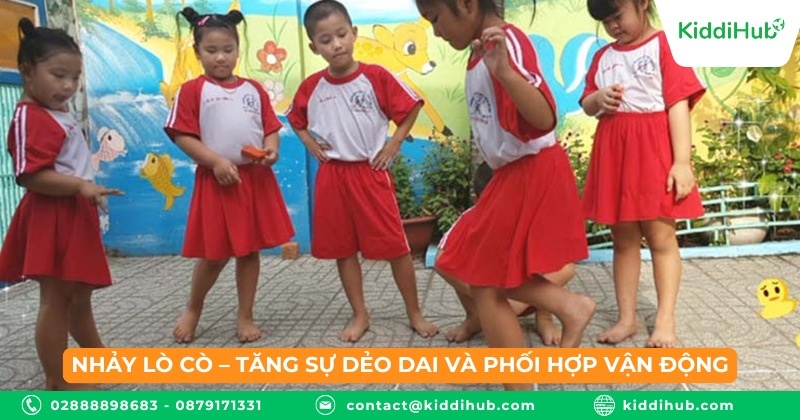 Nhảy lò cò – Tăng sự dẻo dai và phối hợp vận động
