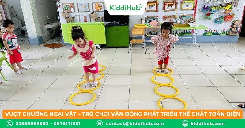Vượt chướng ngại vật – Trò chơi vận động phát triển thể chất toàn diện