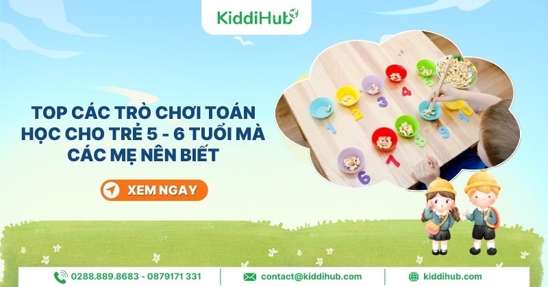 Top những trò chơi toán học cho trẻ 5-6 tuổi mà mẹ nên biết