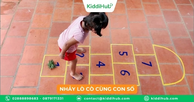 Nhảy lò cò cùng con số