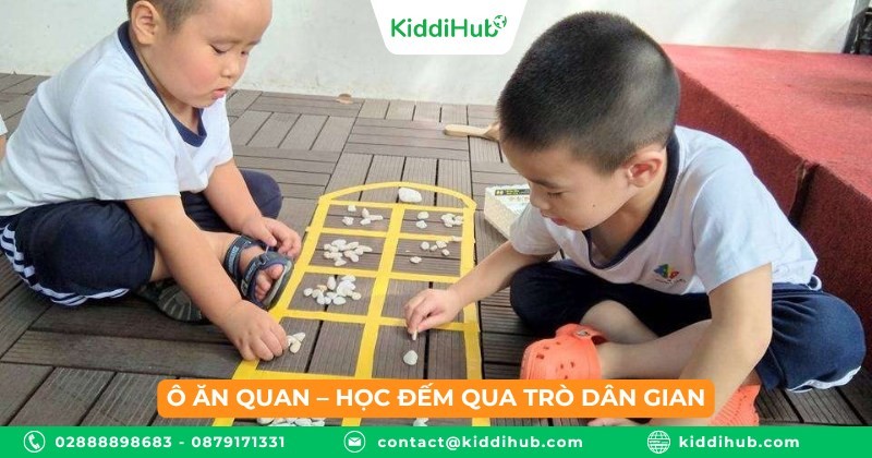 Ô ăn quan – học đếm qua trò dân gian