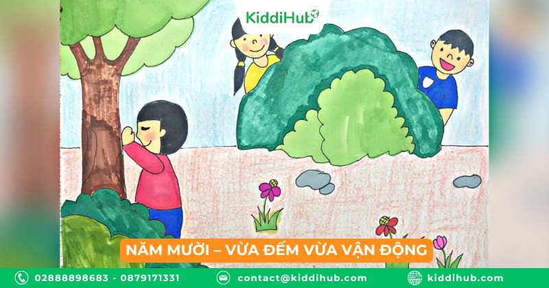 Năm mười – vừa đếm vừa vận động