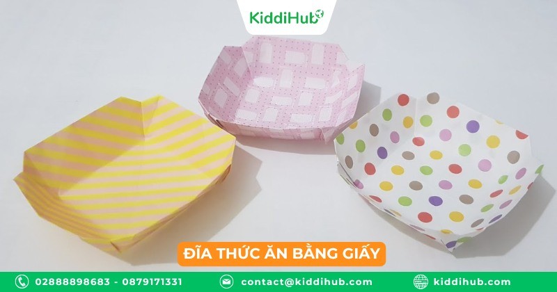 Đĩa thức ăn bằng giấy