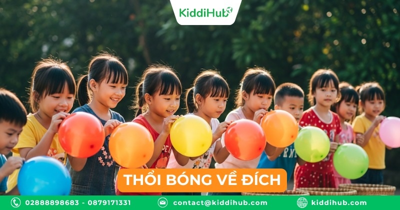 Thổi bóng về đích