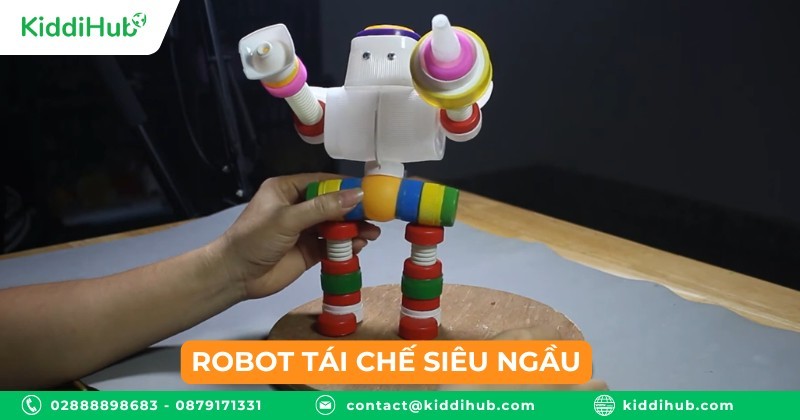 Robot tái chế siêu ngầu