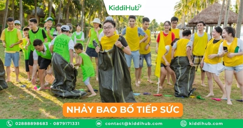 Nhảy bao bố tiếp sức