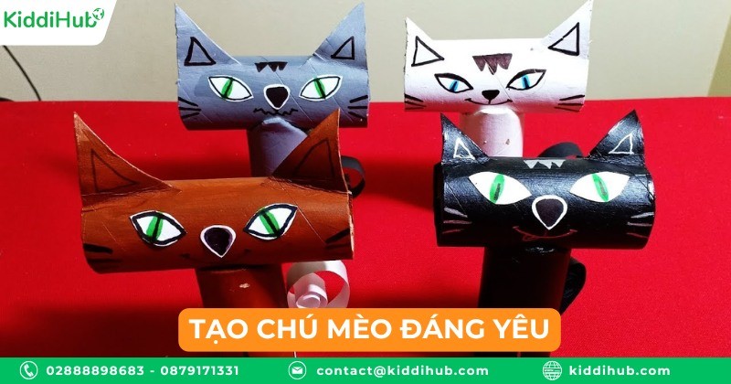Tạo chú mèo đáng yêu
