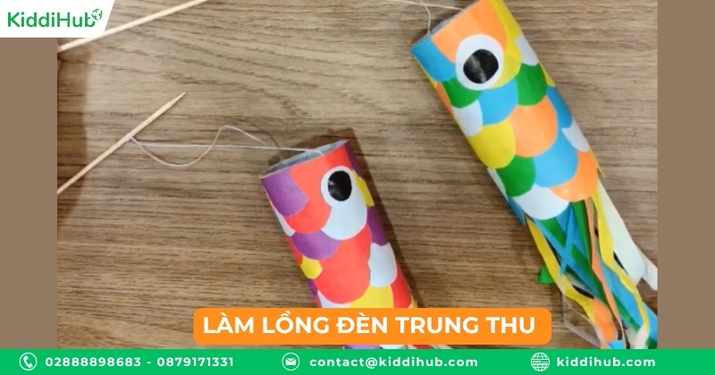 Làm lồng đèn Trung Thu
