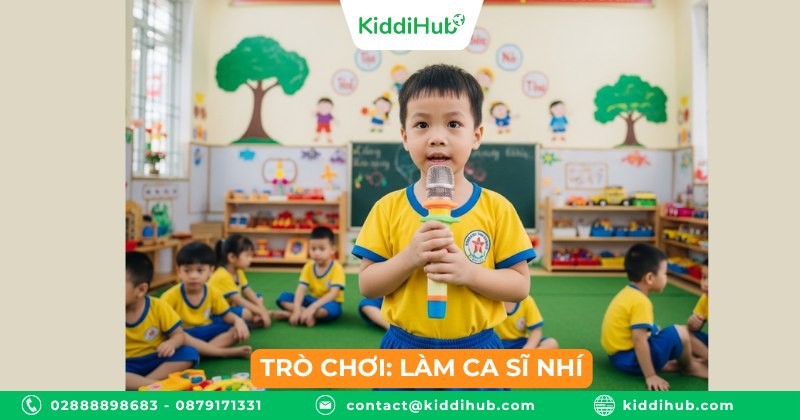 Trò chơi: Làm ca sĩ nhí