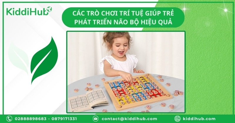 Các trò chơi trí tuệ giúp trẻ phát triển não bộ hiệu quả