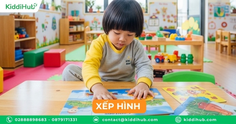 Xếp hình – Khơi dậy tư duy logic