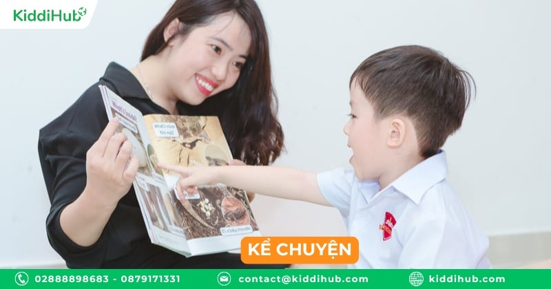Kể chuyện – Tăng khả năng ngôn ngữ và tư duy diễn đạt