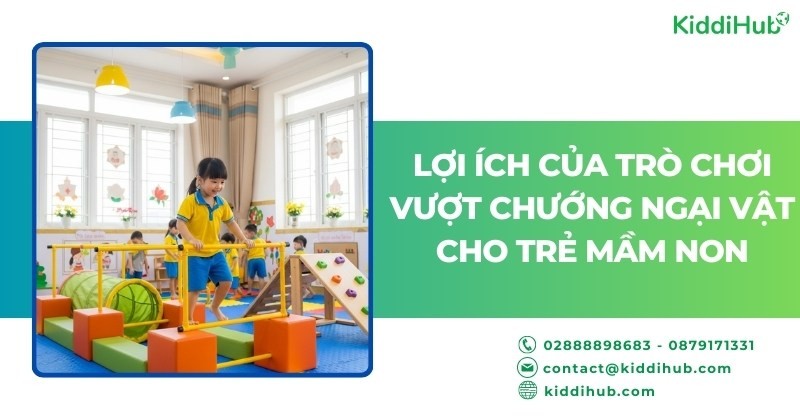 Lợi ích của trò chơi vượt chướng ngại vật cho trẻ mầm non