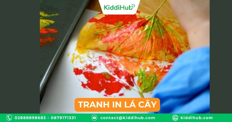 Tranh in lá cây