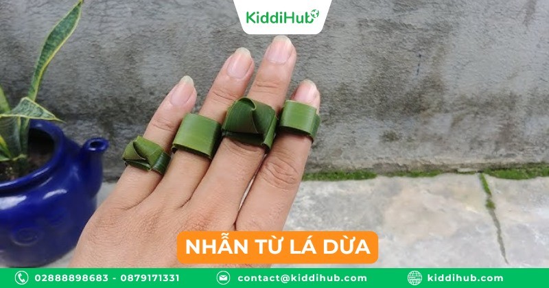 Nhẫn từ lá dừa