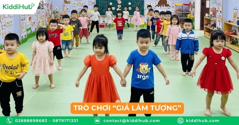 Trò chơi “Giả làm tượng”