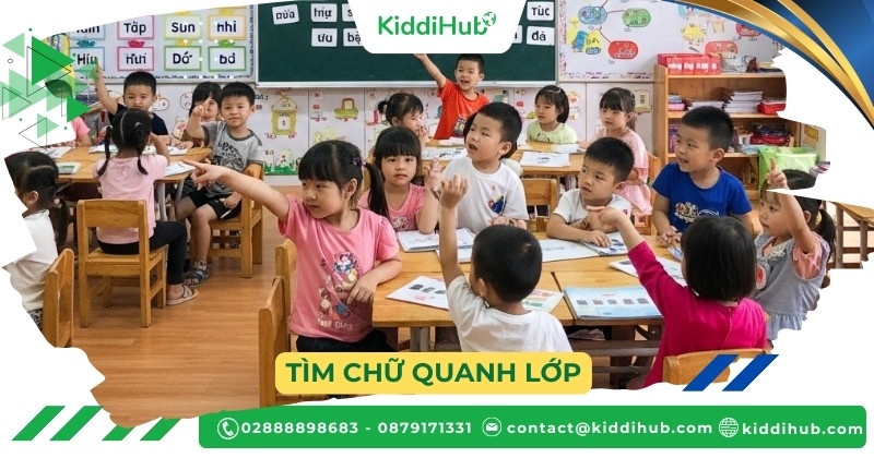 Tìm chữ quanh lớp